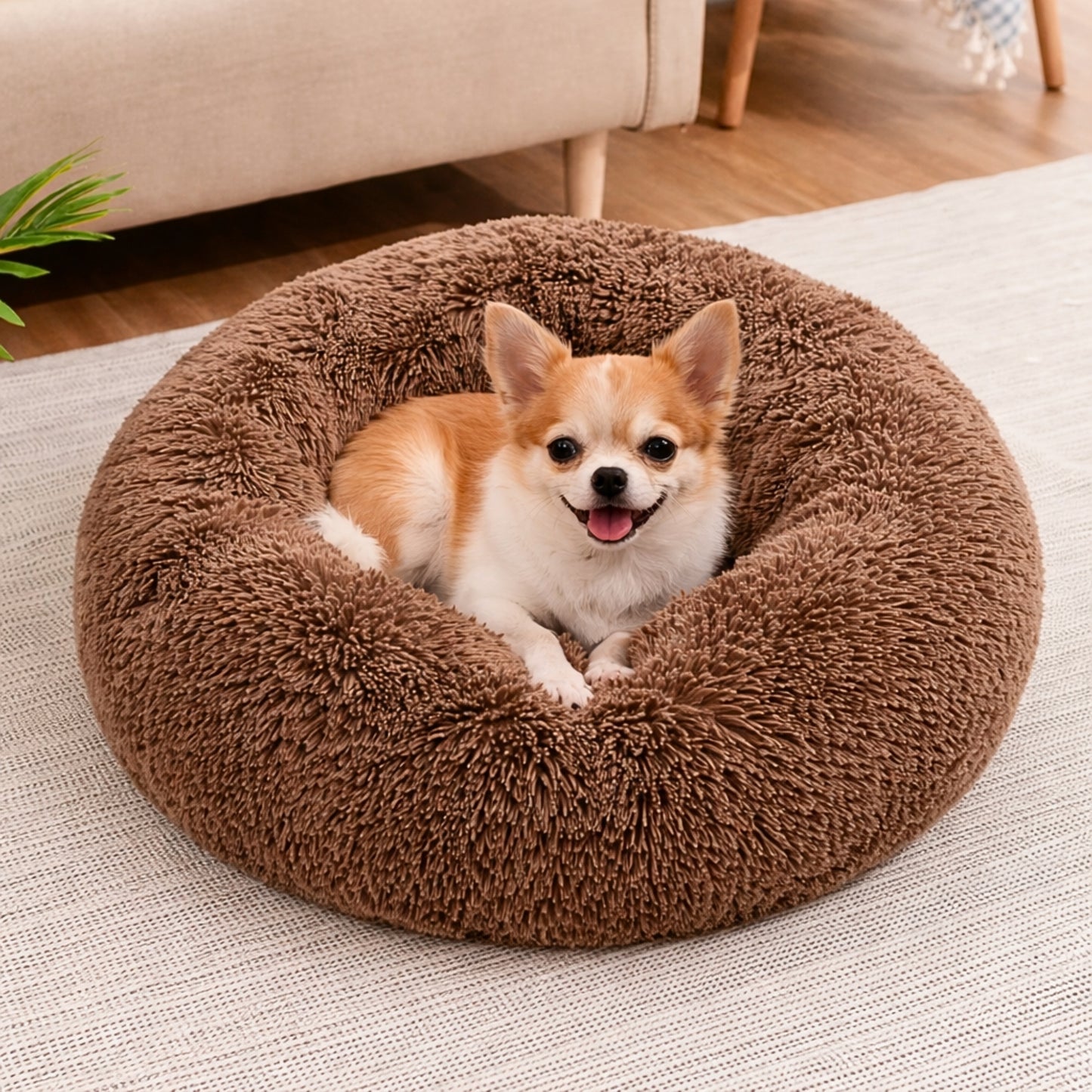 Coussin pour chien – donut