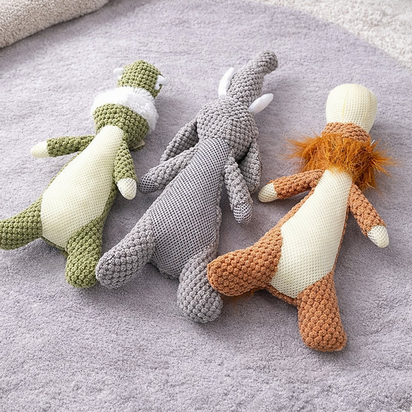 Lot de 3 jouets résistants pour chien
