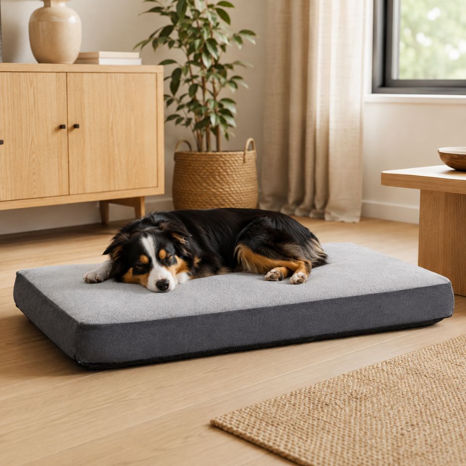 matelas pour chien grande taille chien allonge confort