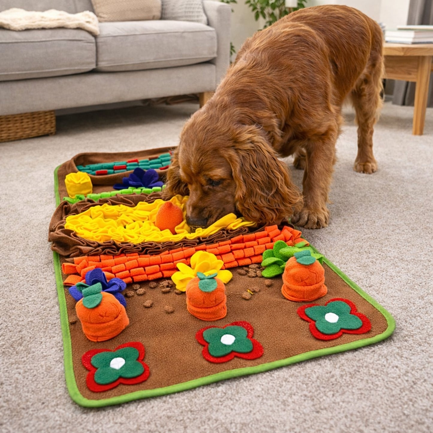 Tapis de fouille géant pour chien