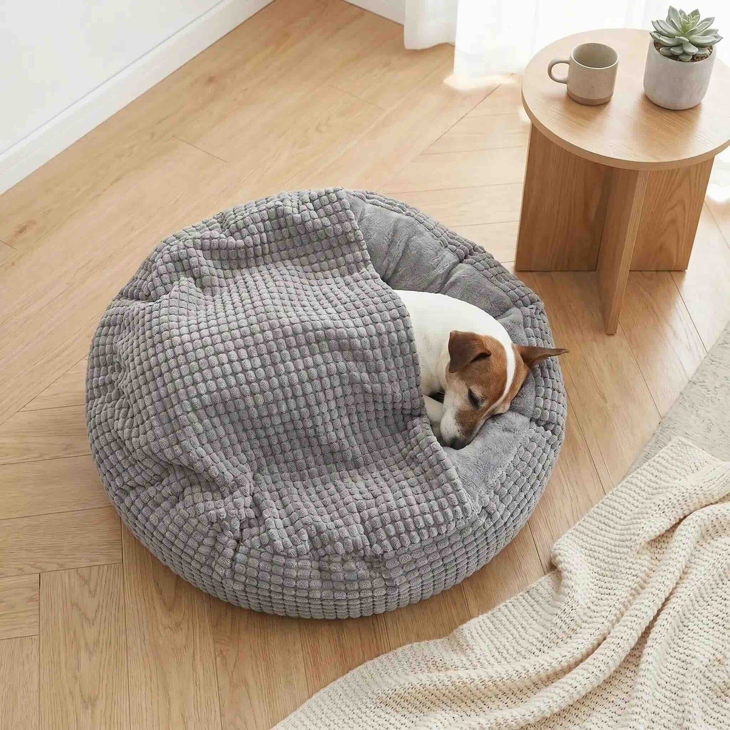 Coussin pour chien anti stress apaisant confortable