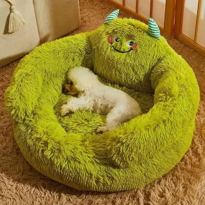 Coussin pour chien monstre calin doux