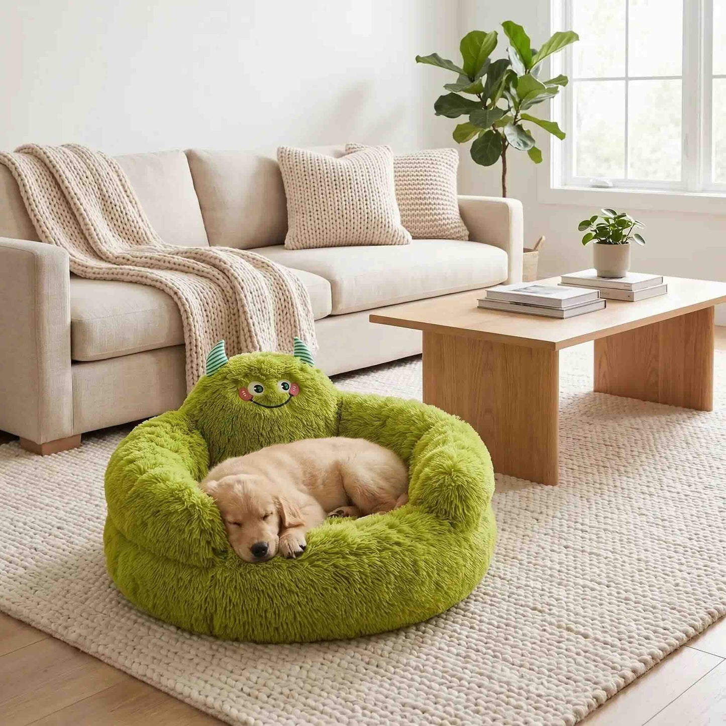Coussin pour chien monstre calin