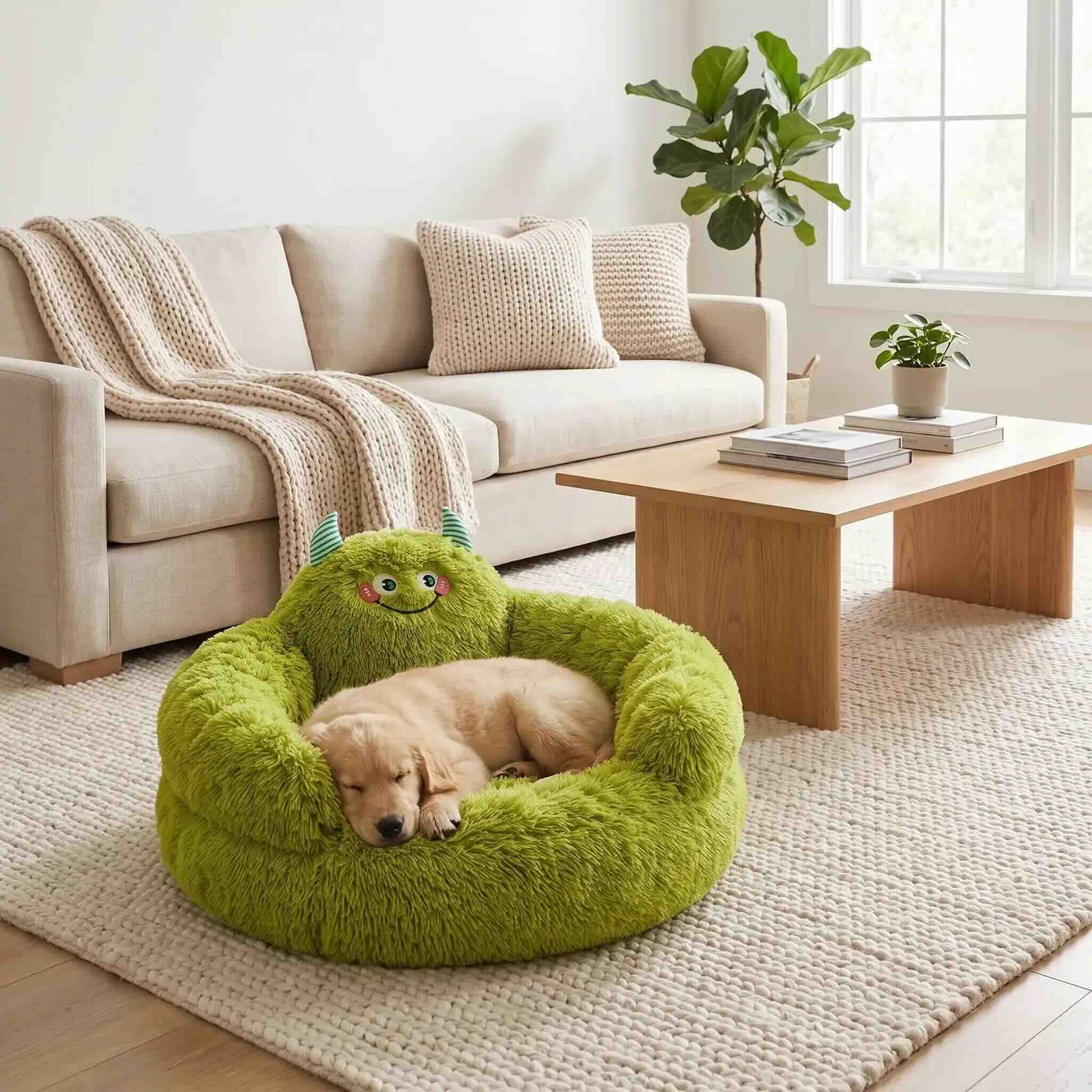 Coussin pour chien monstre calin