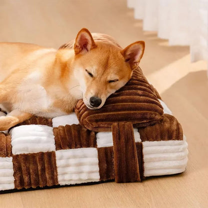 Coussin pour chien orthopédique haute densité doux