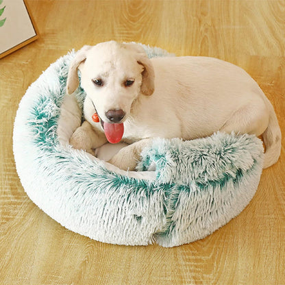 Panier pour chien igloo douillet anti stress