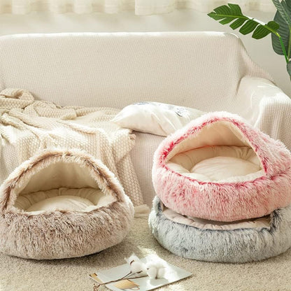 Panier pour chien igloo douillet confortable