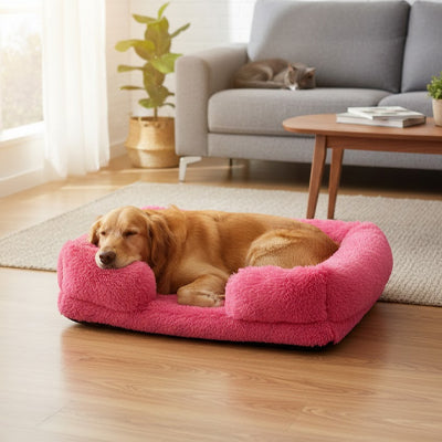 Panier pour chien orthopedique mémoire de forme rembourré