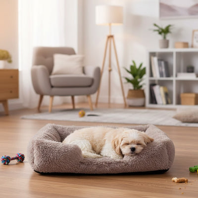 Panier pour chien orthopedique mémoire de forme