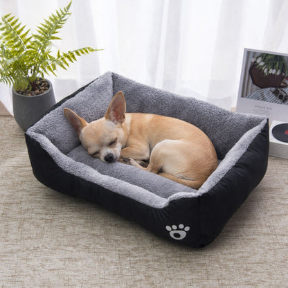 Panier pour petit chien noir gris petit chien couche