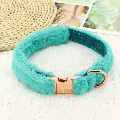 Collier Chien - Velours