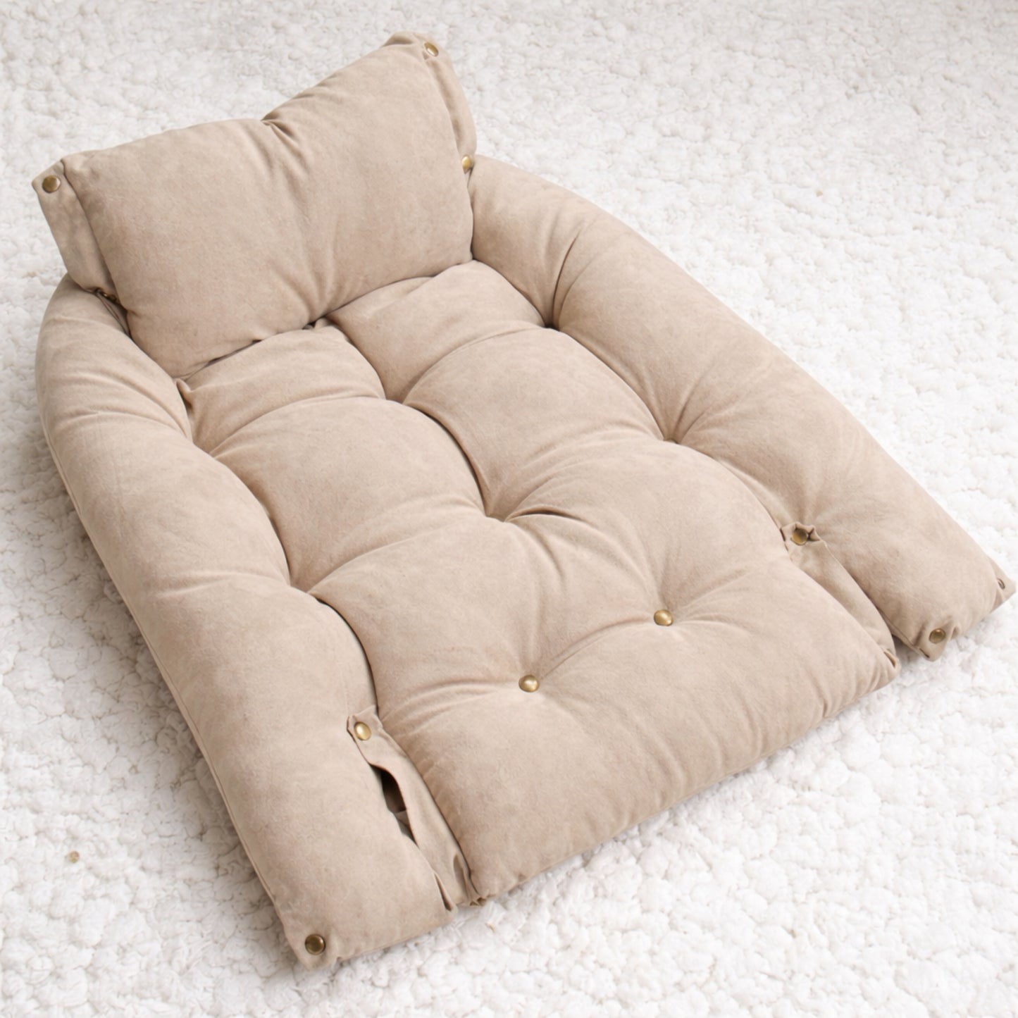 Panier modulable pour chien – beige