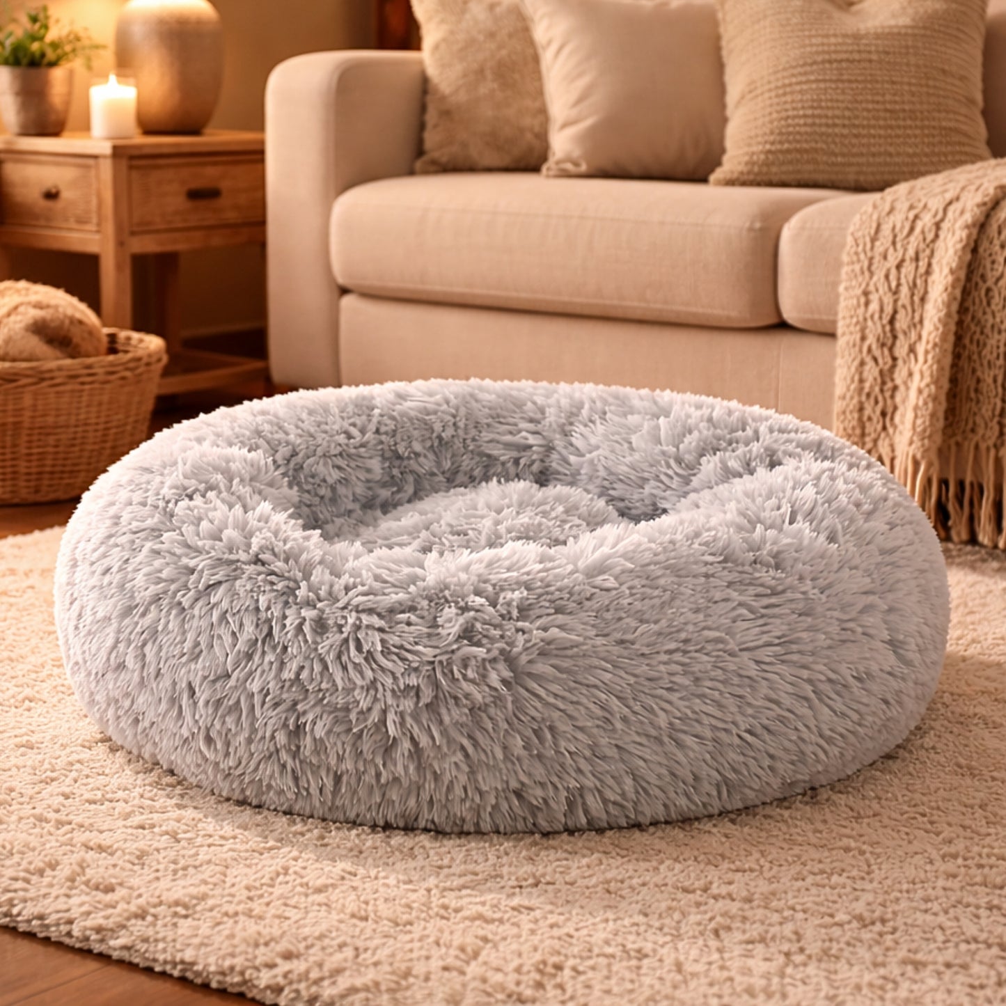 Coussin pour chien – donut