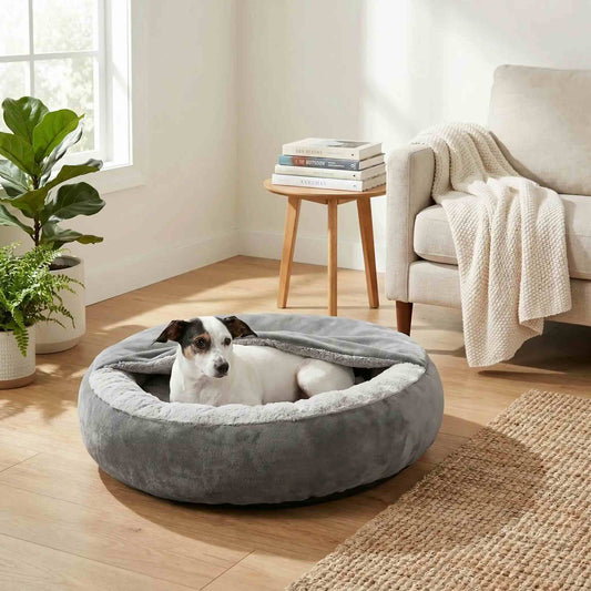 coussin pour chien cocon apaisant