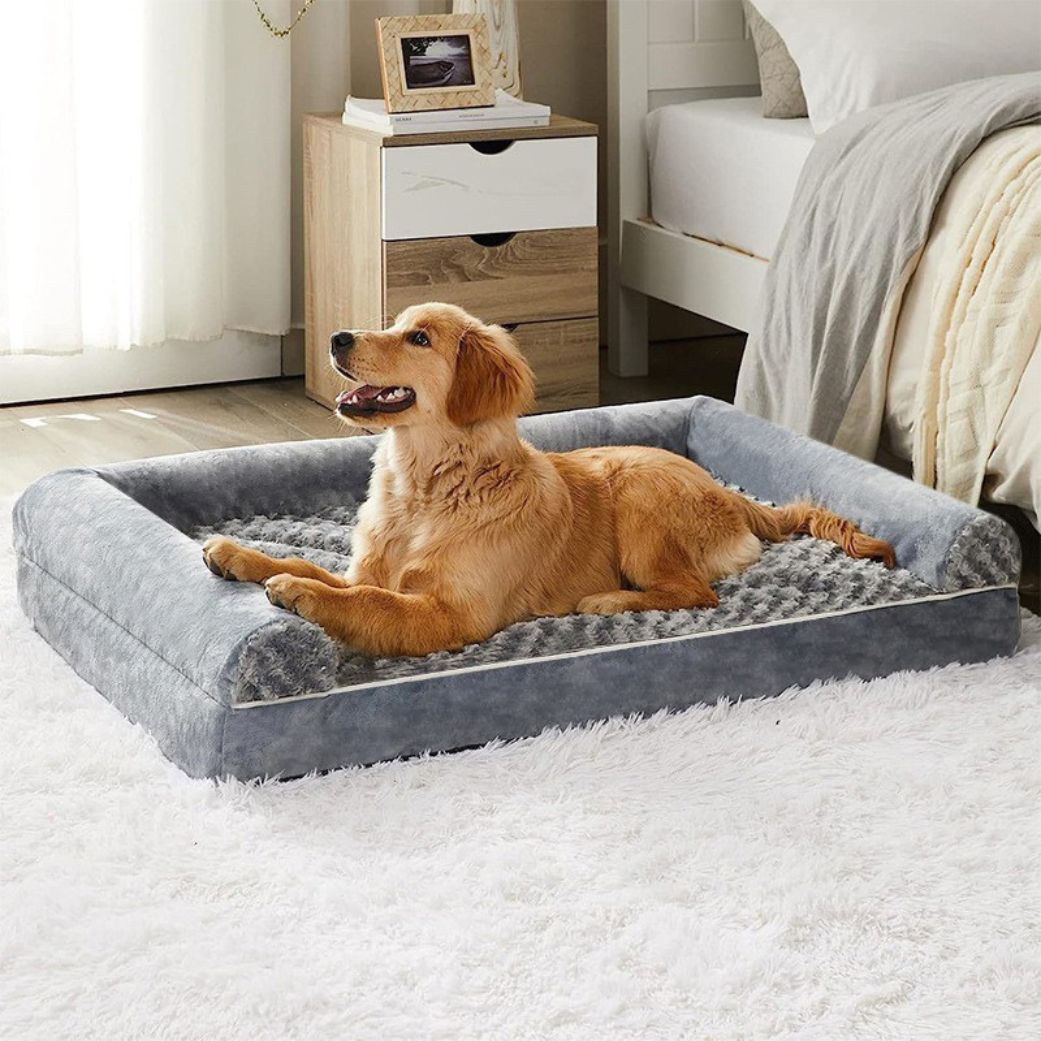 coussin pour chien orthopedique memoire de forme confortable