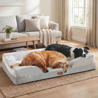 coussin pour chien orthopédique mémoire grand chien