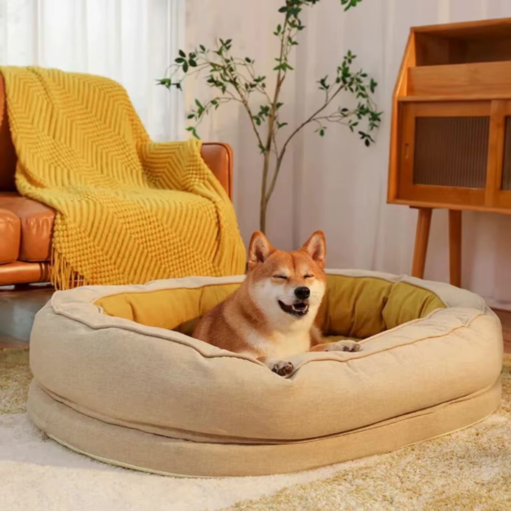 coussin pour chien orthopédique mémoire moelleux
