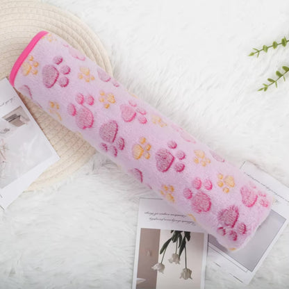 Couverture douce pour chien – rose