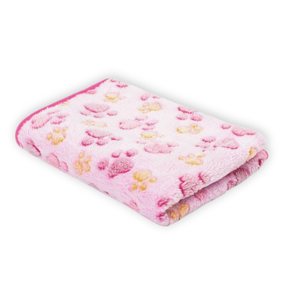 Couverture douce pour chien – rose