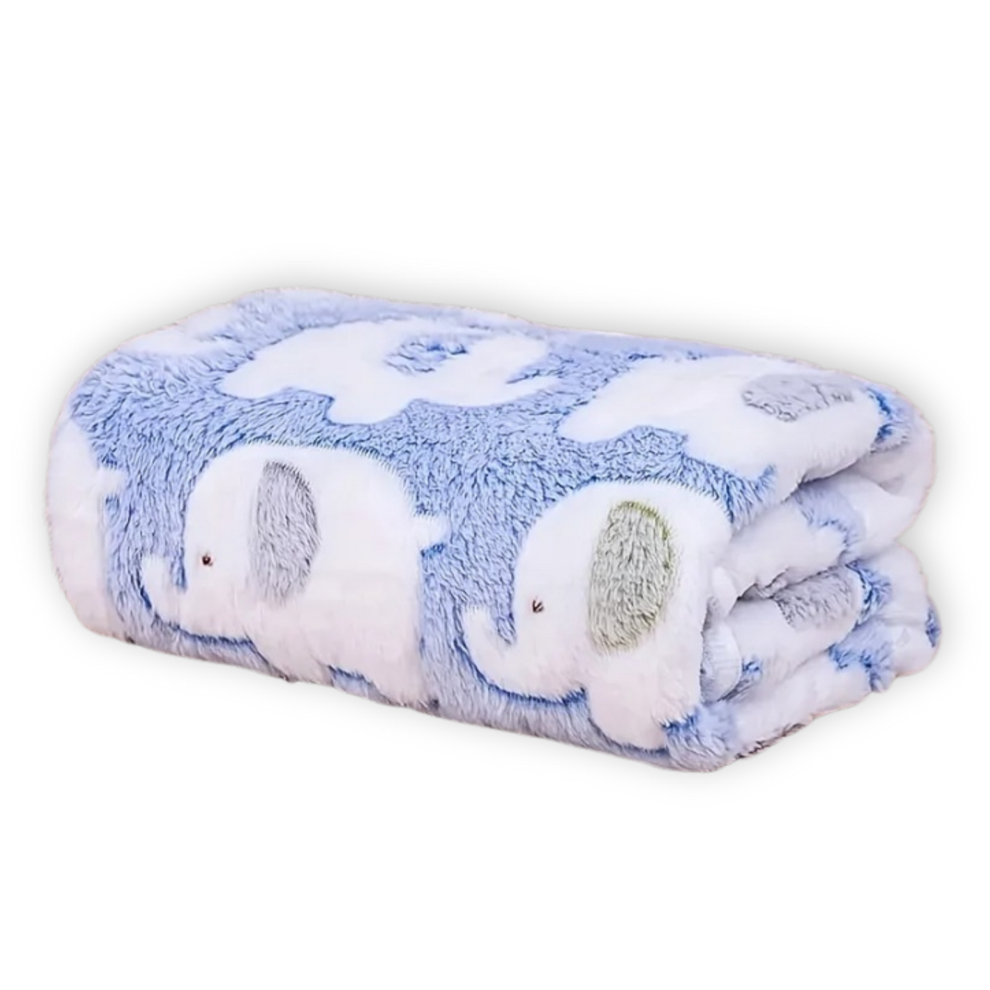 Couverture douce pour chien - bleu