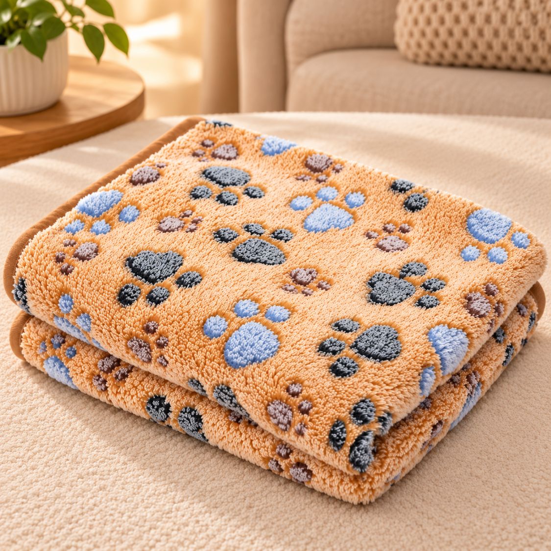 couverture pour chihuahua caramel douce confortable