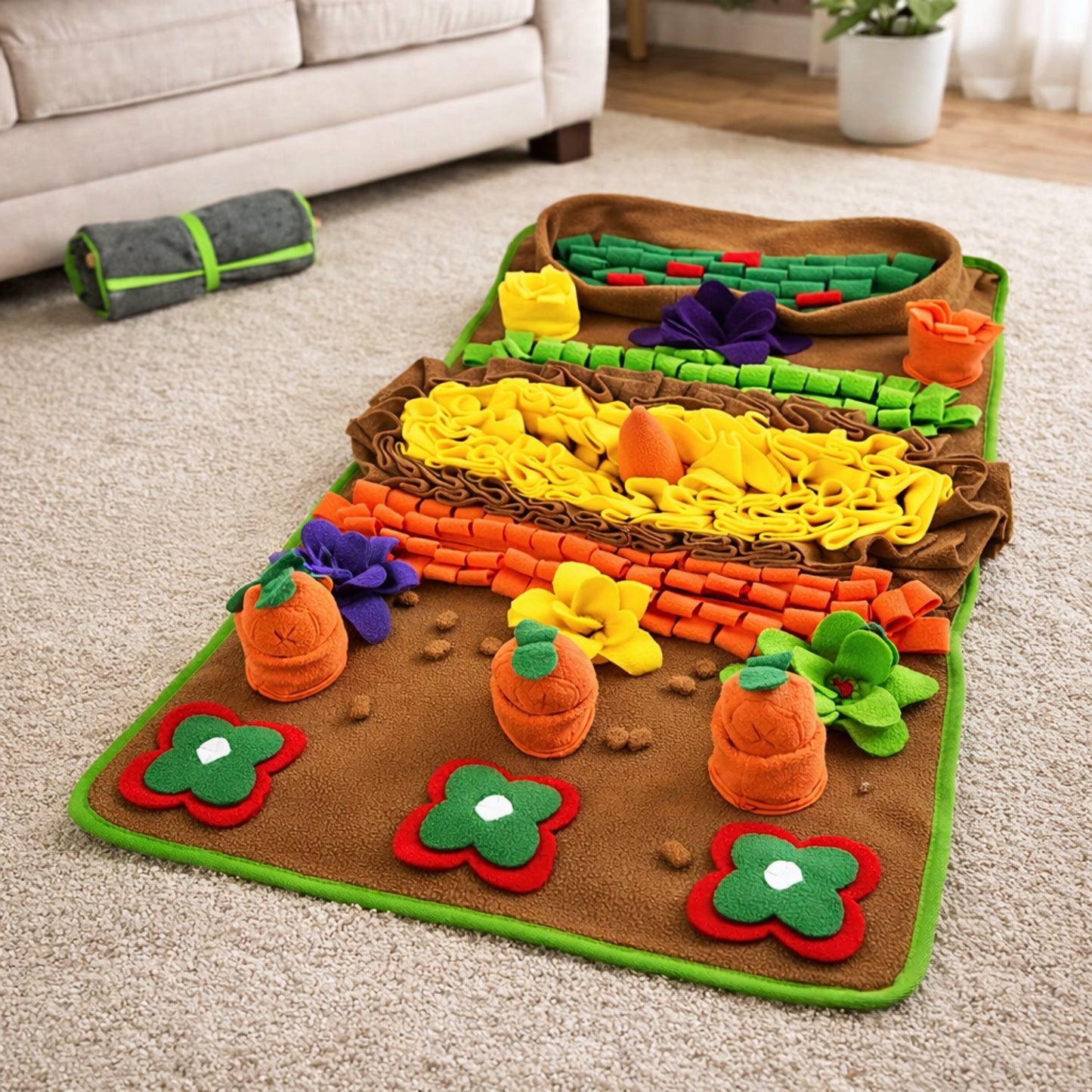 Tapis de fouille géant pour chien