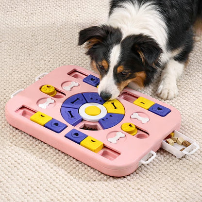 Puzzle interactif pour chien – niveau avancé