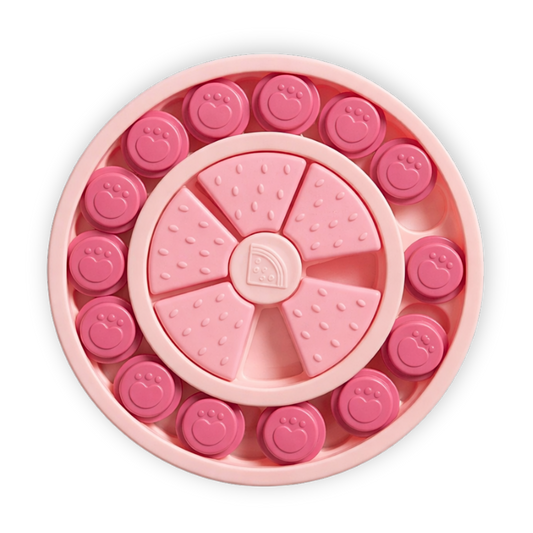 Puzzle interactif pour chien – rose