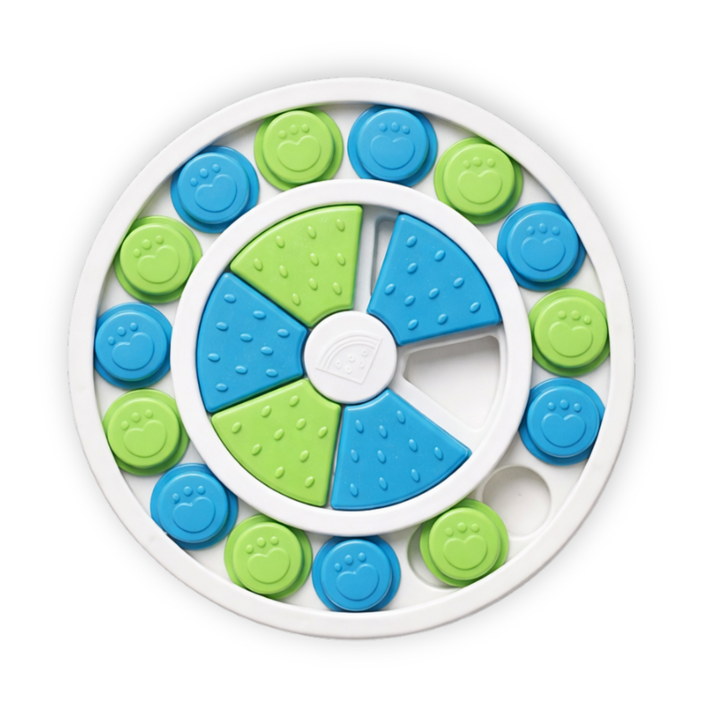 Puzzle alimentaire pour chien – vert