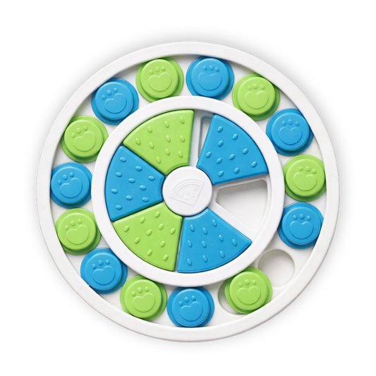 Puzzle alimentaire pour chien – vert