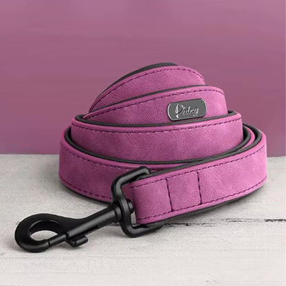 Laisse pour Chien - Cuir Doux