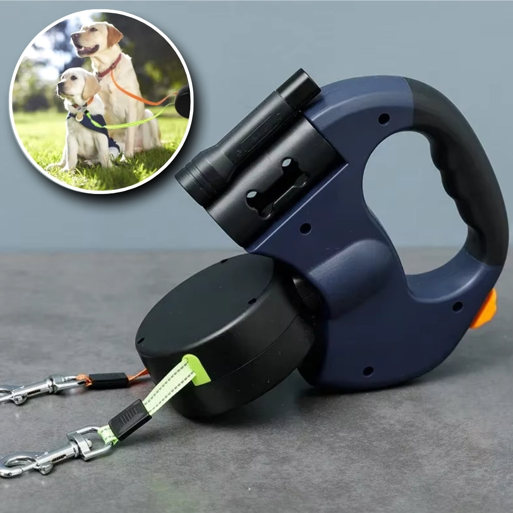 Laisse pour Chien - Double Automatique