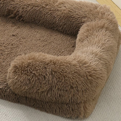 Lit mémoire de forme pour chien – marron