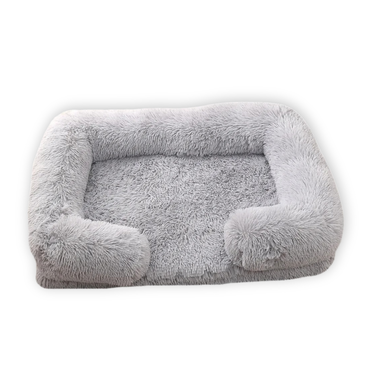 Lit mémoire de forme pour chien – gris