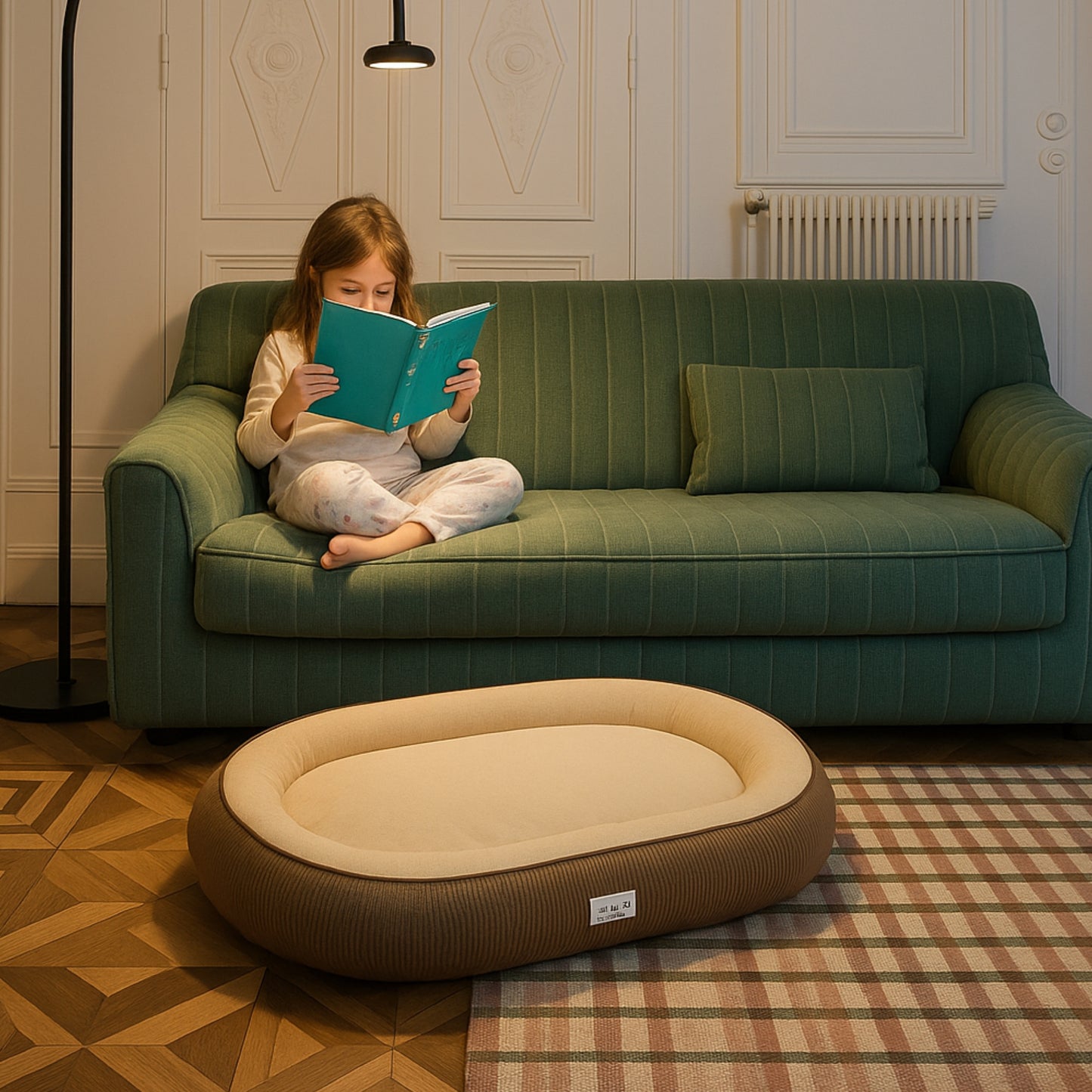 Lit pour chien - rembourré