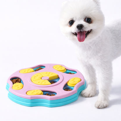 Puzzle d’intelligence pour chien – rose