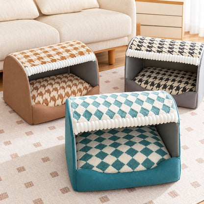 niche pour petit chien trois coloris