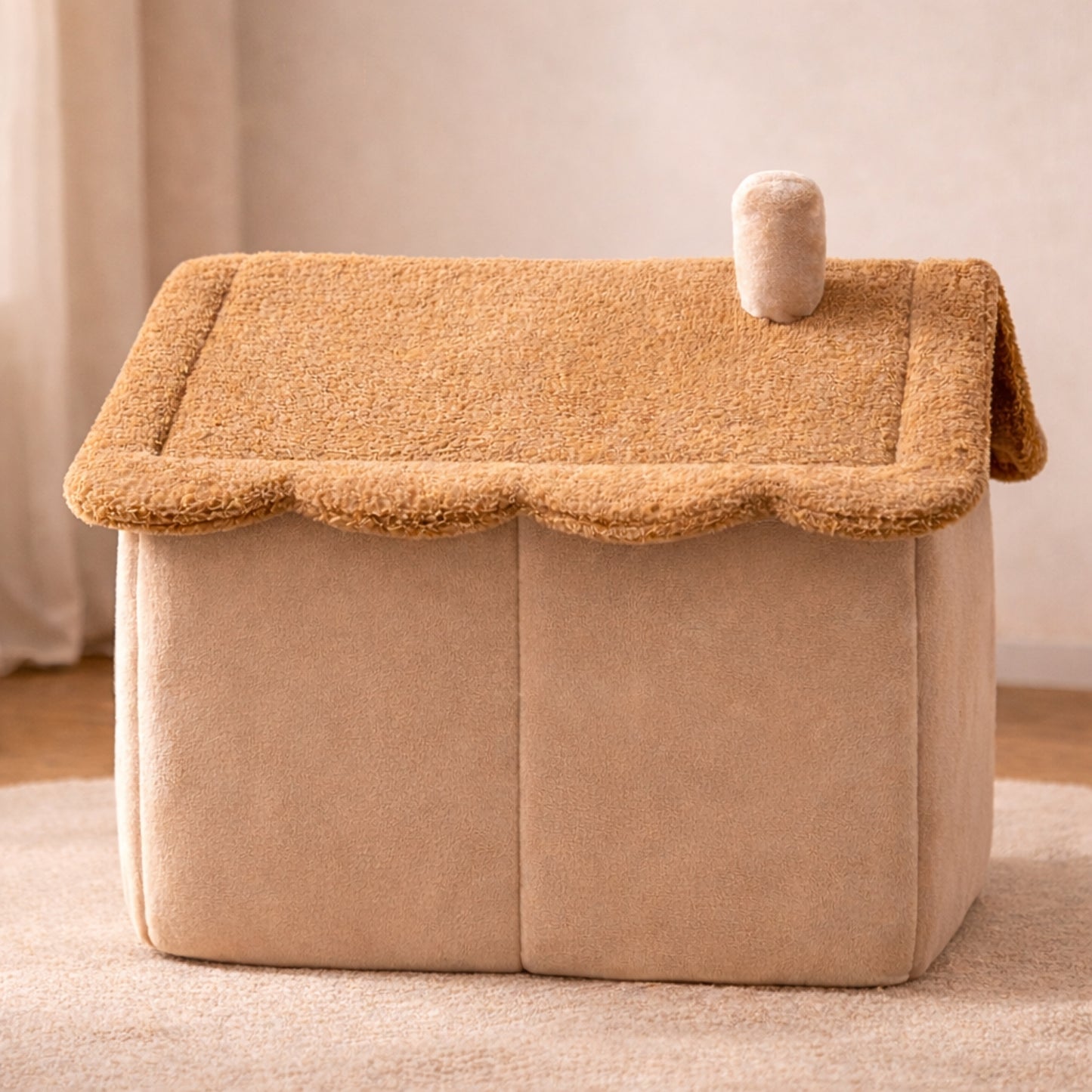 Panier pour chien - maison