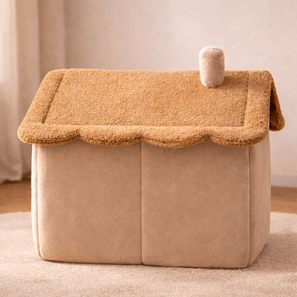 Panier pour chien - maison