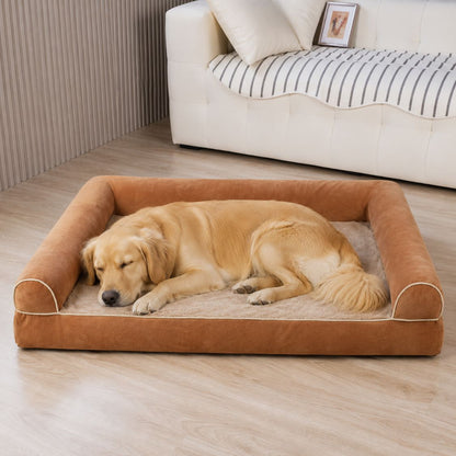 panier chien xxl beige grand chien confortable