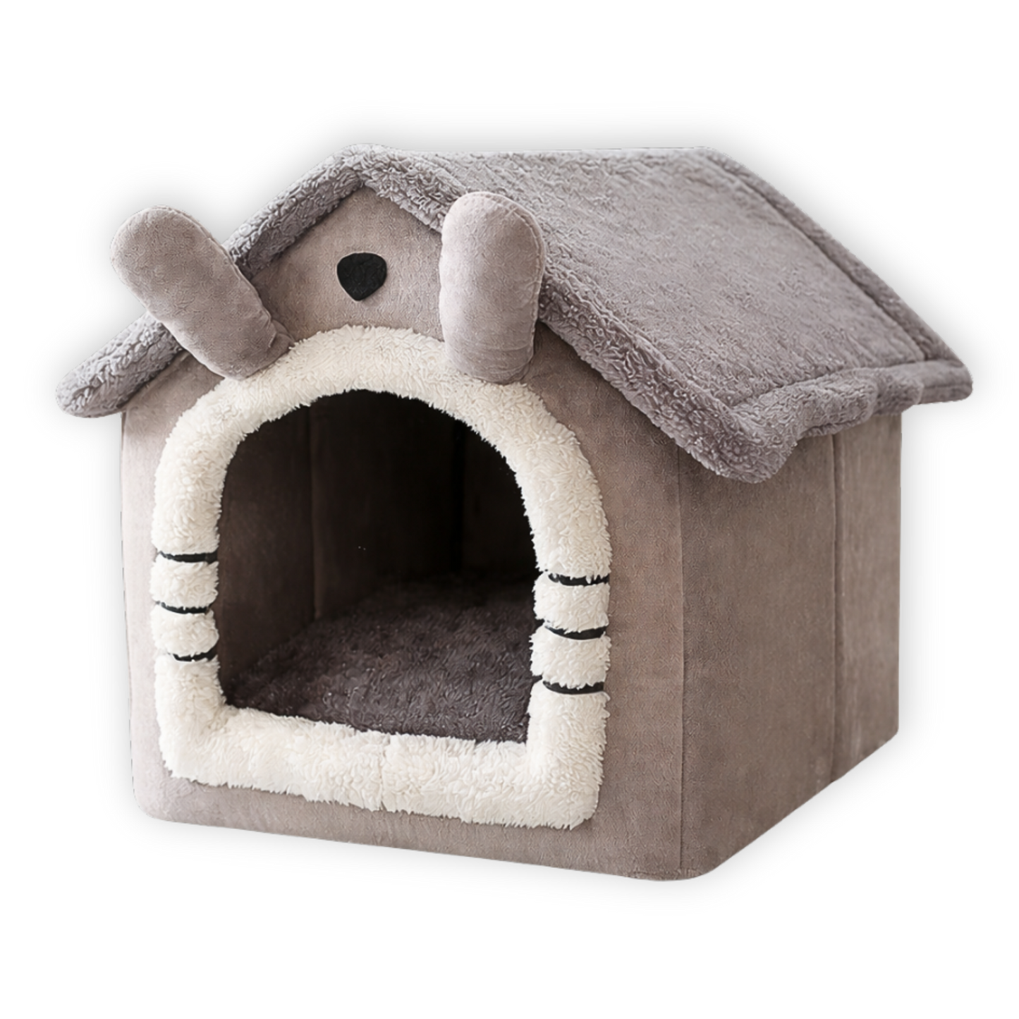 Panier maison pour chien – gris