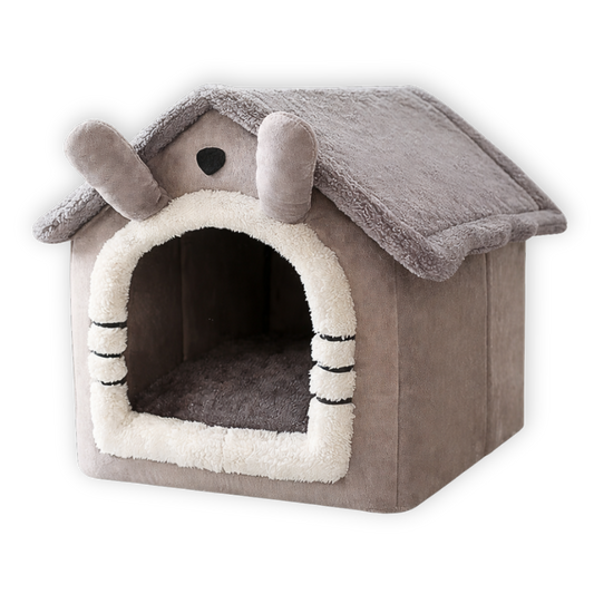 Panier maison pour chien – gris
