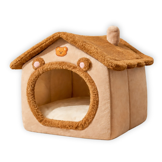 Panier pour chien - maison