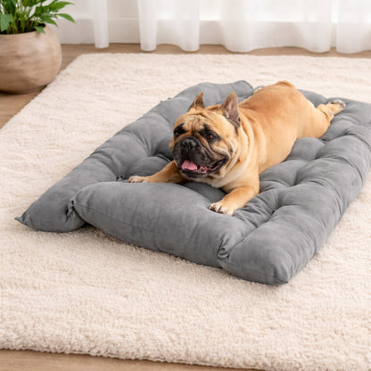 Panier modulable pour chien - gris