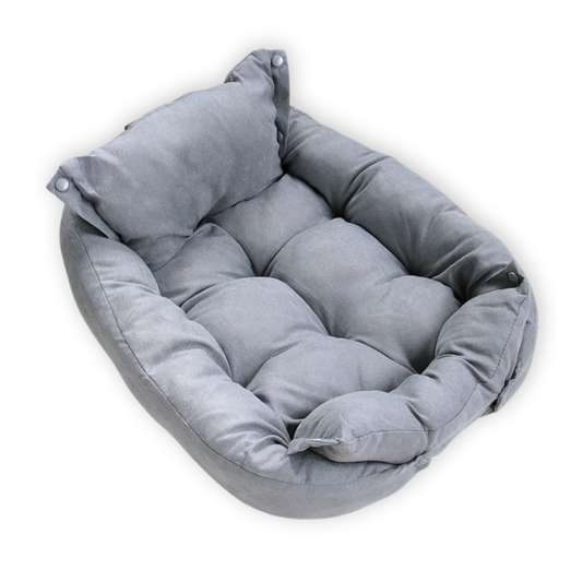 Panier modulable pour chien - gris