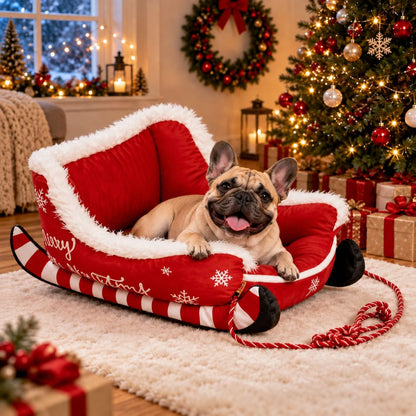 panier pour chien noel carlin traineau