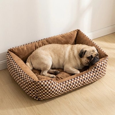 Panier pour chien rembourré doux