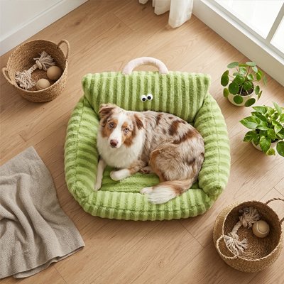 Panier pour Chien vert confortable