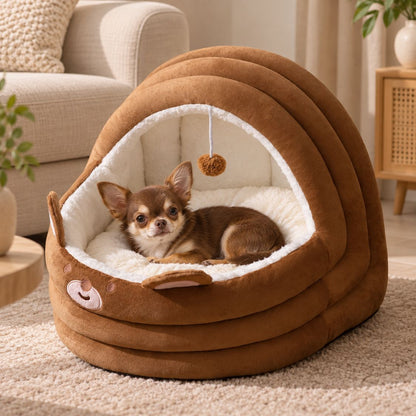 panier pour chihuahua marron chien couche