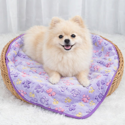 Couverture confortable pour chien – violet